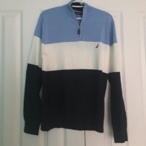 Men’s Nautica Half Zip Sweater!